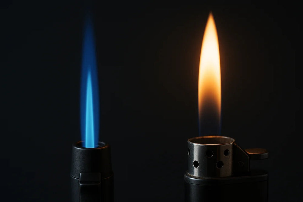 Encendedor turbo o llama normal: ¿cuál es la diferencia?
