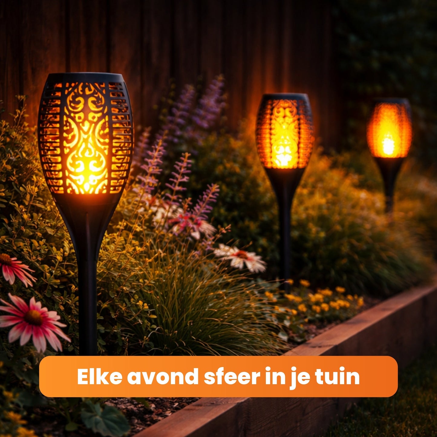 PyroProducts® LED Solar Tuinfakkels - PyroProducts